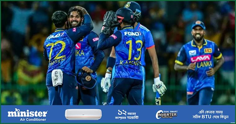 আম্পায়ারদের ভুলে সুপার ওভার হয়নি শ্রীলঙ্কা-ভারত ম্যাচে